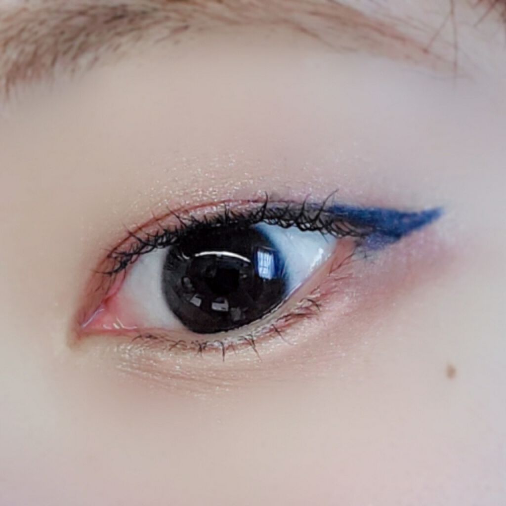 EYE OPENING LINER/UZU BY FLOWFUSHI/リキッドアイライナーを使ったクチコミ（2枚目）