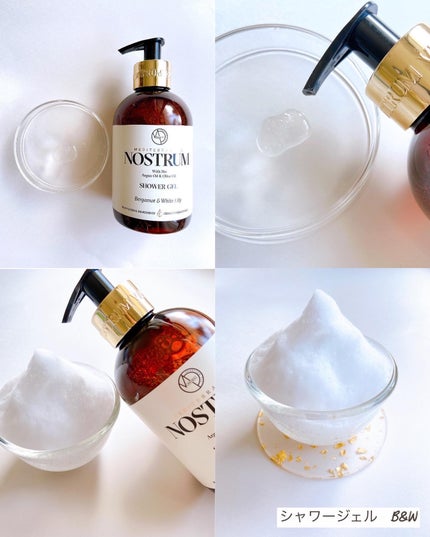 Nostrum(ノストラム) シャワージェル B&W