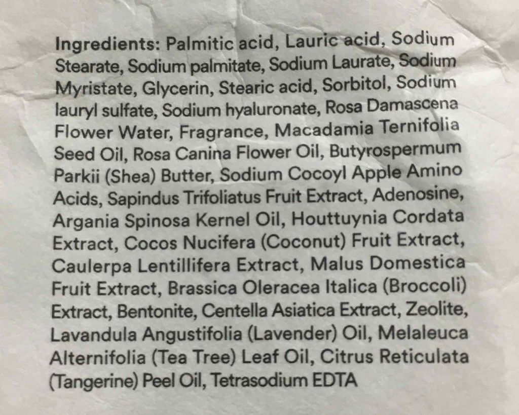 フェイシャルソープブリック ブルー/Abib /洗顔石鹸を使ったクチコミ(3枚目)