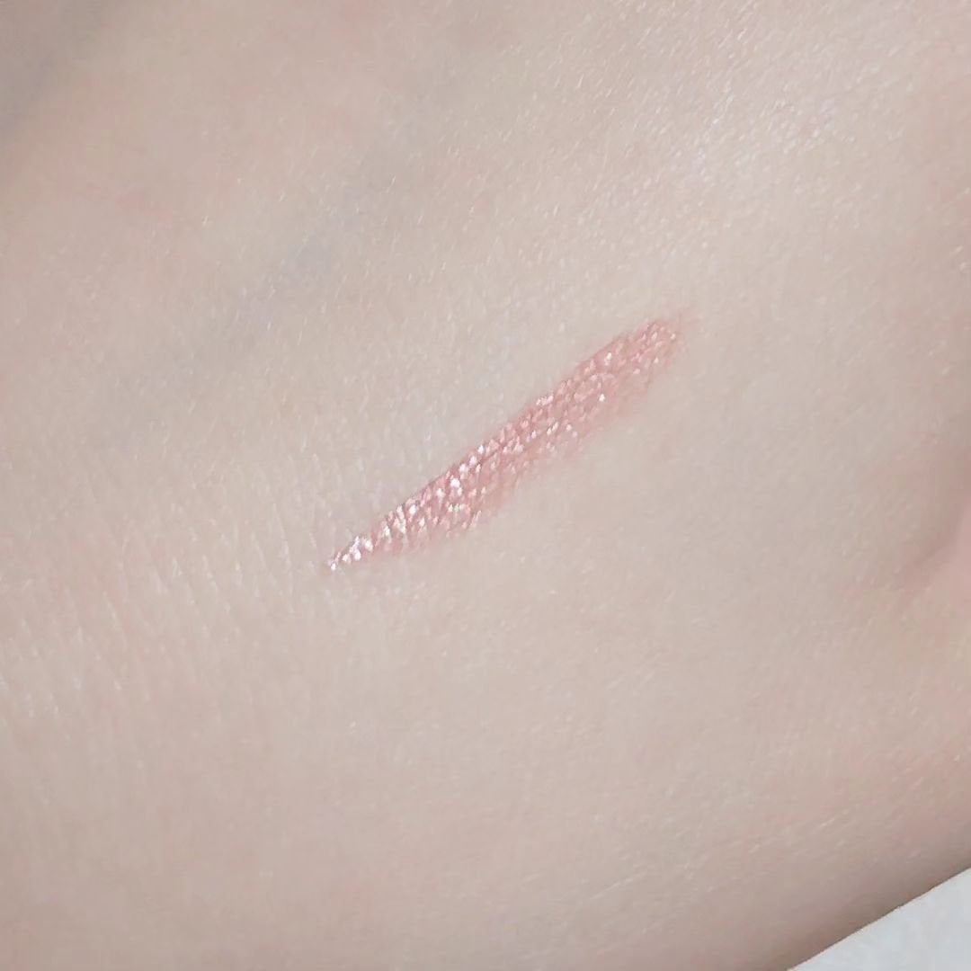 ウォータリーラメライナー/Ririmew/リキッドアイライナーを使ったクチコミ(5枚目)