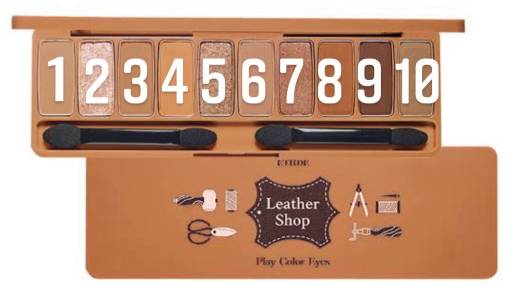 プレイカラー アイシャドウ/ETUDE/アイシャドウパレットを使ったクチコミ（2枚目）