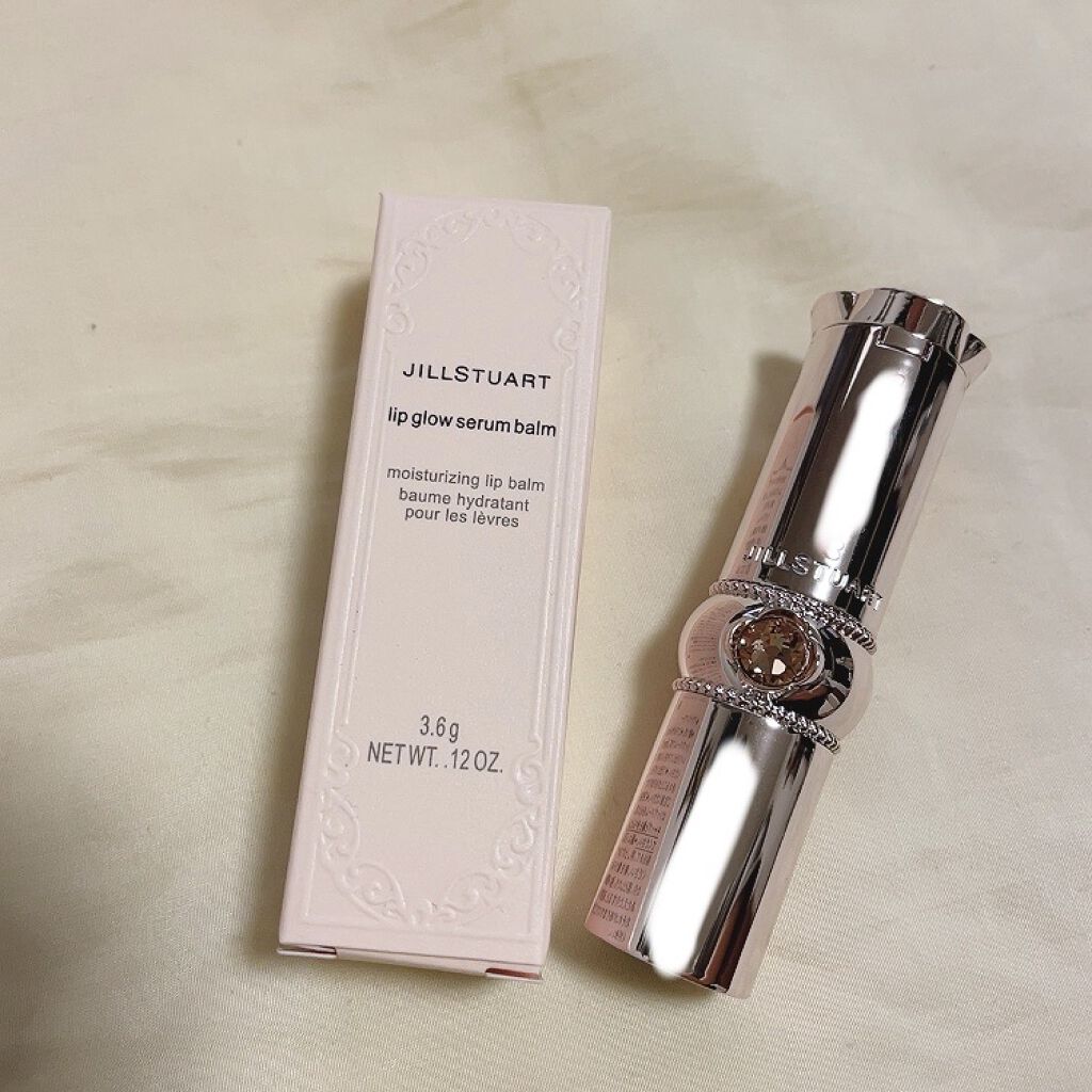 ジルスチュアート リップグロウ セラムバーム 02 mint breeze/JILL STUART/リップバームを使ったクチコミ（2枚目）