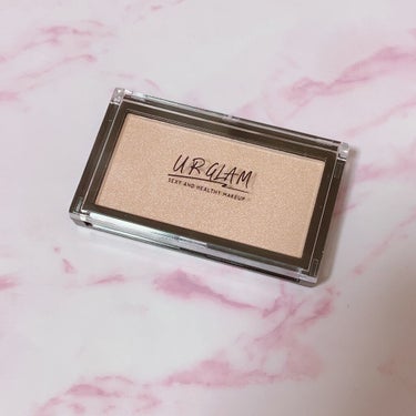 URGLAM　HIGHLIGHT POWDER/U R GLAM/ハイライトを使ったクチコミ（1枚目）