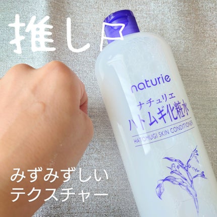 ハトムギ化粧水(ナチュリエ スキンコンディショナー R )/ナチュリエ/化粧水を使ったクチコミ(2枚目)