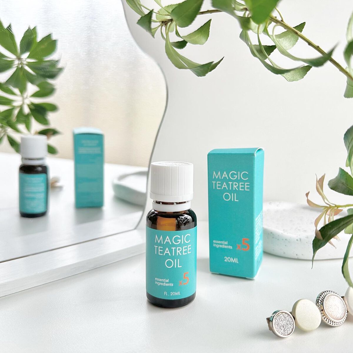 マジックティーツリーオイル/ブラン/フェイスオイルを使ったクチコミ(1枚目)