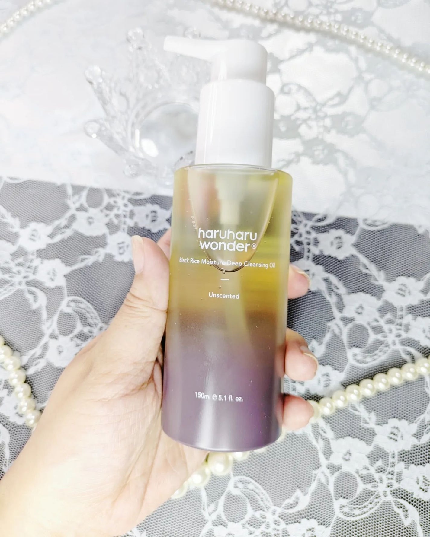 ブラックライス モイスチャー ディープクレンジングオイル/haruharu wonder/オイルクレンジングを使ったクチコミ(2枚目)