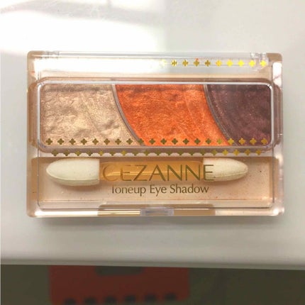 トーンアップアイシャドウ/CEZANNE/アイシャドウパレットを使ったクチコミ(1枚目)