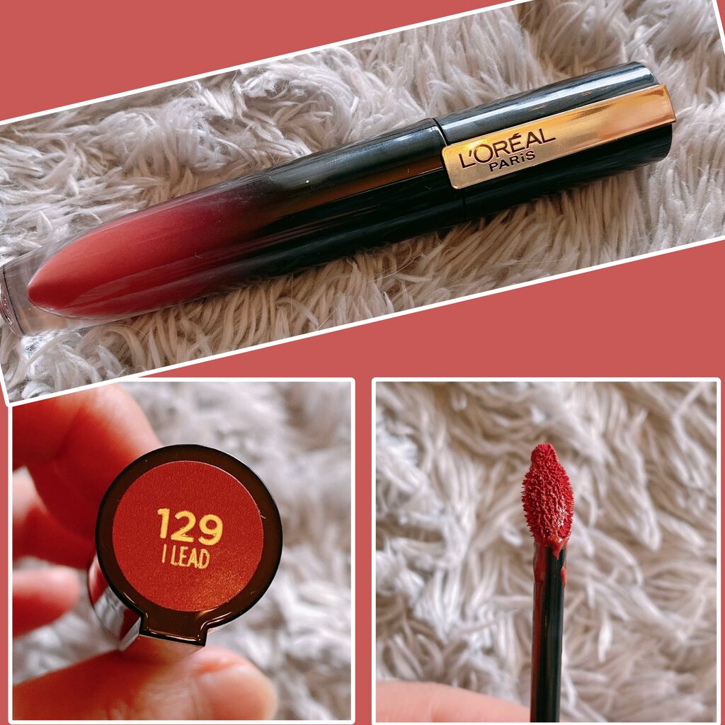 ブリリアントシグネチャー/ロレアル パリ/口紅を使ったクチコミ(2枚目)