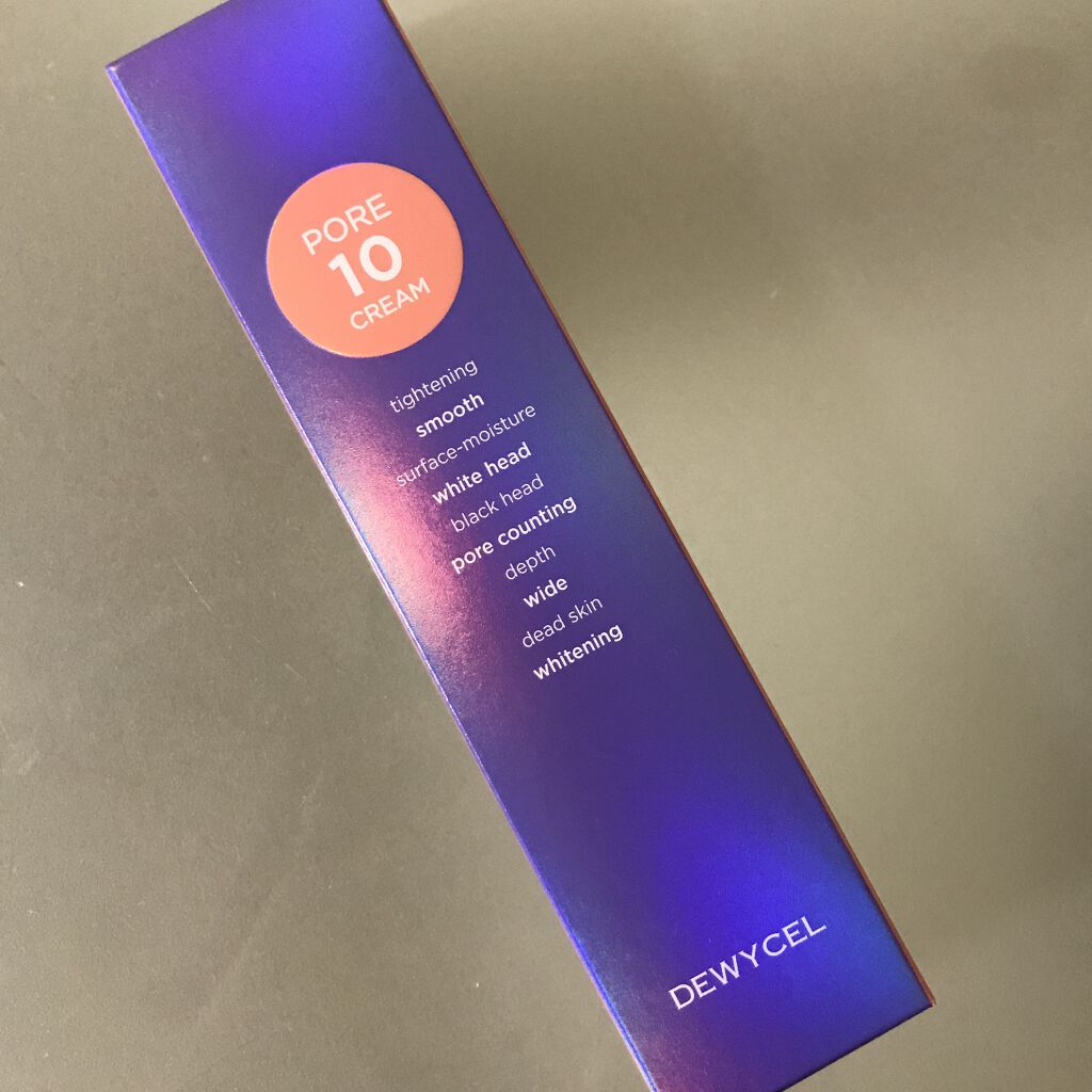 ポアーテンクリーム/DEWYCEL/化粧下地を使ったクチコミ（1枚目）