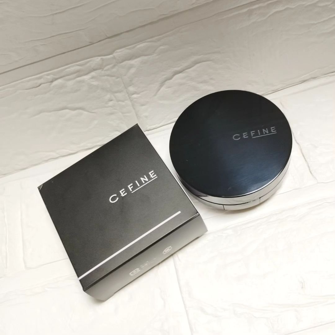 シルキーウェットリクイド 02 自然な肌色 （レフィル(パフ付)）/セフィーヌ/クリーム・エマルジョンファンデーションを使ったクチコミ（3枚目）