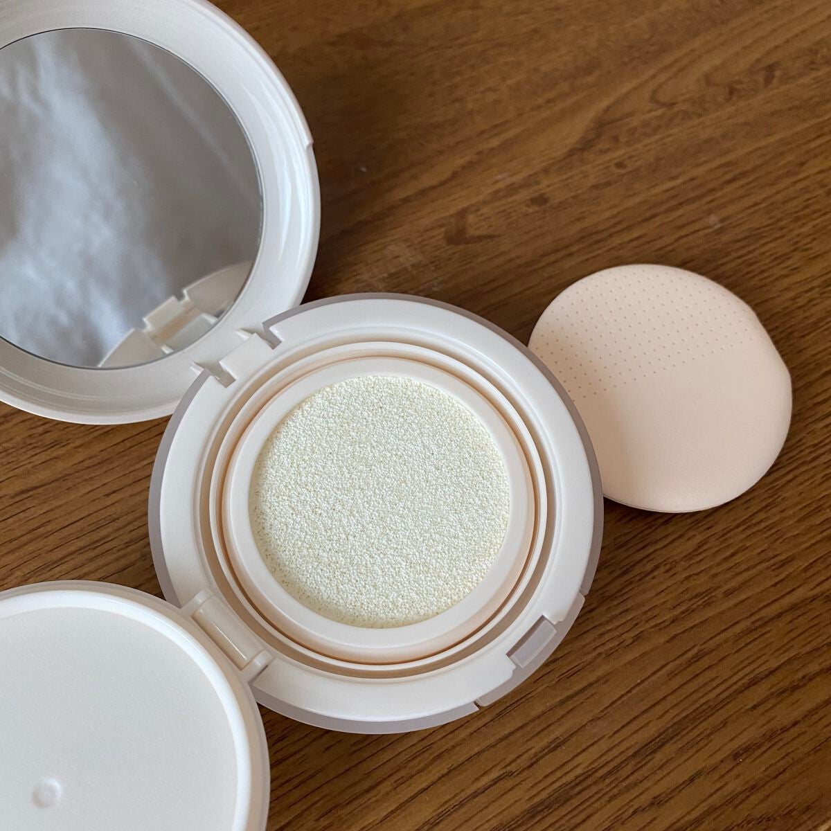 なつぷ on LIPS 「Innisfreeノーセバムサンクッションこの時期、顔の日焼け..」(2枚目)