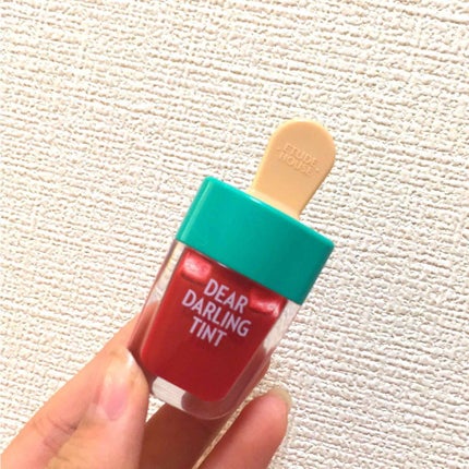 ディアダーリン ウォータージェルティント (アイスティント)/ETUDE/口紅を使ったクチコミ(1枚目)