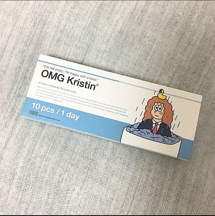 OMG kristin/Hapa kristin/カラーコンタクトレンズを使ったクチコミ(1枚目)