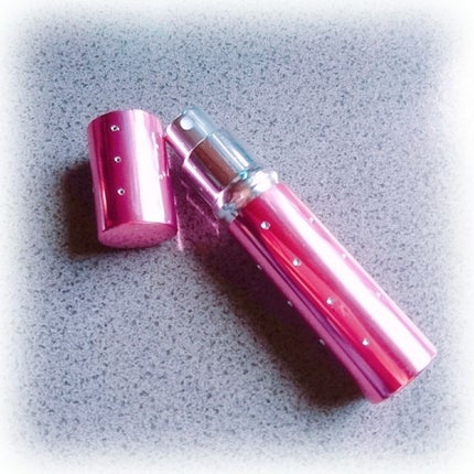 フラワーストーン付 香水スプレー容器/DAISO/その他化粧小物を使ったクチコミ(1枚目)