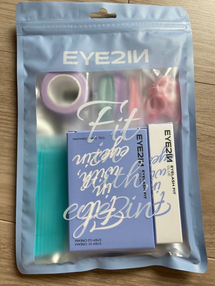 低刺激セルフまつげパーマ9種セット/EYE2IN/その他キットセットを使ったクチコミ(1枚目)