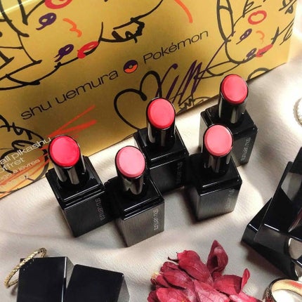 キャッチ・エム・オール ピカシュウ ミニ リップ コフレ/shu uemura/メイクアップキットを使ったクチコミ(4枚目)