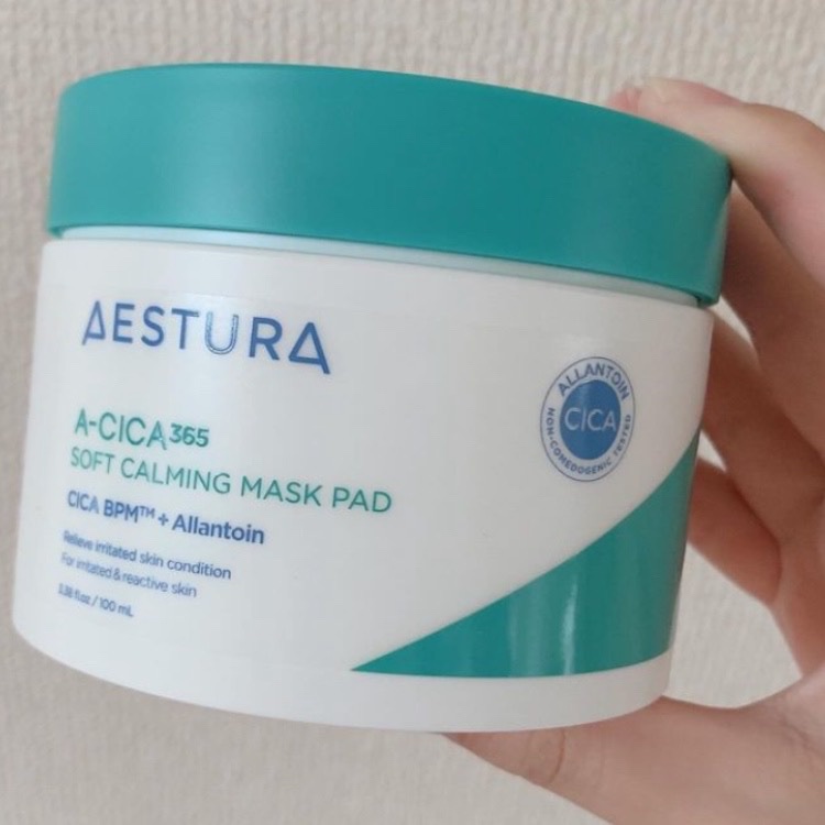 AESTURA エイシカ365クイックマスクパッドのクチコミ「AESTURA
୨୧┈┈┈┈┈┈┈┈┈┈┈┈┈┈┈┈┈┈୨୧
敏感肌さんにおすすめ
シカ成分と.....」（2枚目）