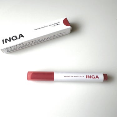 INGA
Water Glow Melting Balm
05　Plum Juice


ついこの間、一日限定価格だったのか700円台で購入できる日があって、リップティントが良かったので、カチカチタイプ