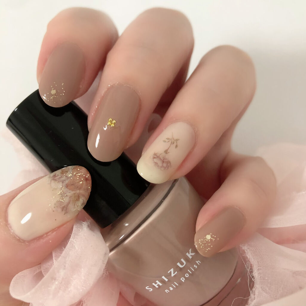 しずくネイルシール/キャンドゥ/ネイルシールを使ったクチコミ（1枚目）