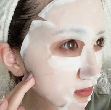 リンクルジェル乳液マスク/なめらか本舗/シートマスク・パックを使ったクチコミ（3枚目）