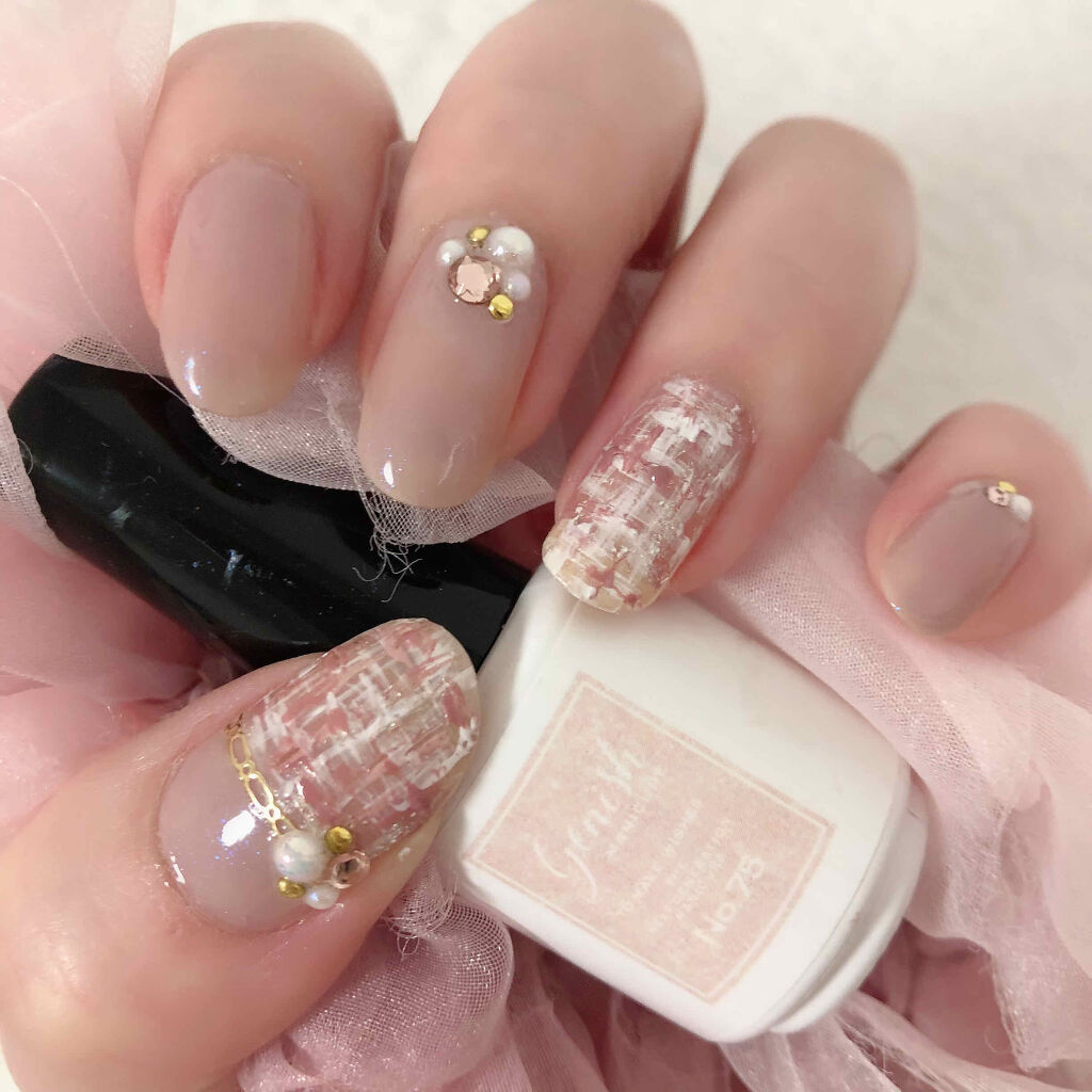 カラフルネイルズ キャンメイクを使った口コミ ピンクツイードネイルピンクのツイードネイル By Rabbit 乾燥肌 Lips カラフルネイルズ キャンメイクを使った口コミ ピンクツイードネイルピンクのツイードネイル By Rabbit 乾燥肌 Lips