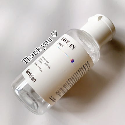 ダイブイン トナー/Torriden/化粧水を使ったクチコミ(1枚目)