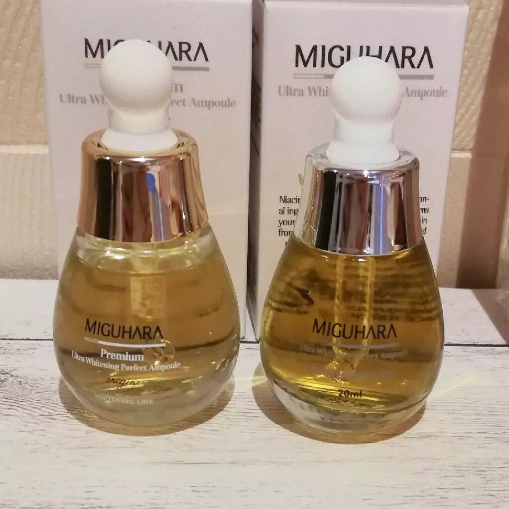 Ultra Whitening Perfect Ampoule/MIGUHARA/美容液を使ったクチコミ(5枚目)