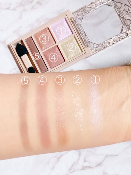 パノラマデザイン アイパレット/Visée/アイシャドウパレットを使ったクチコミ(3枚目)