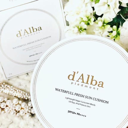 ウォータフルフレッシュサンクッション/ダルバ/日焼け止めローションを使ったクチコミ(2枚目)