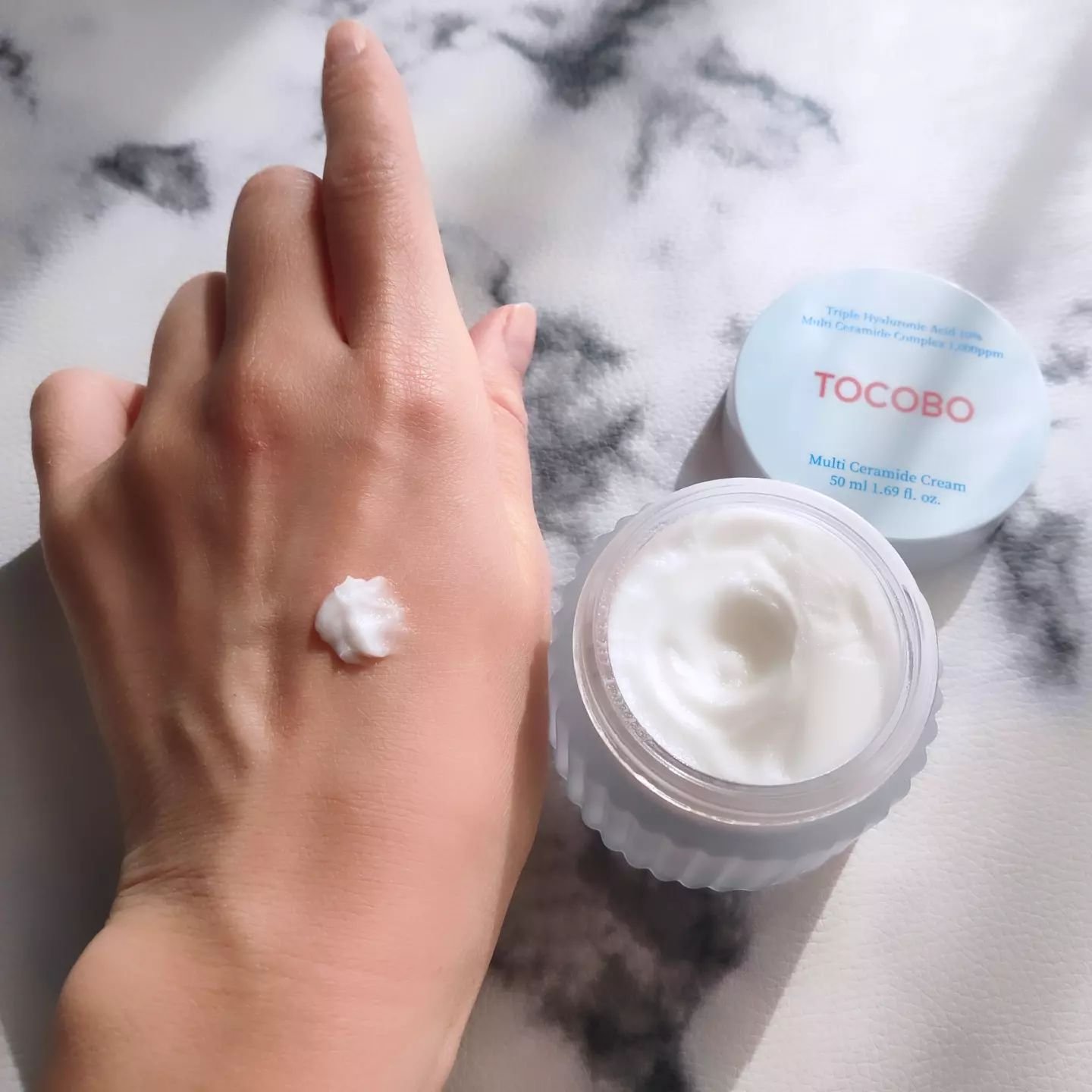 セラミドクリーム 10000ppm 80ml/BENTON/フェイスクリームを使ったクチコミ（2枚目）