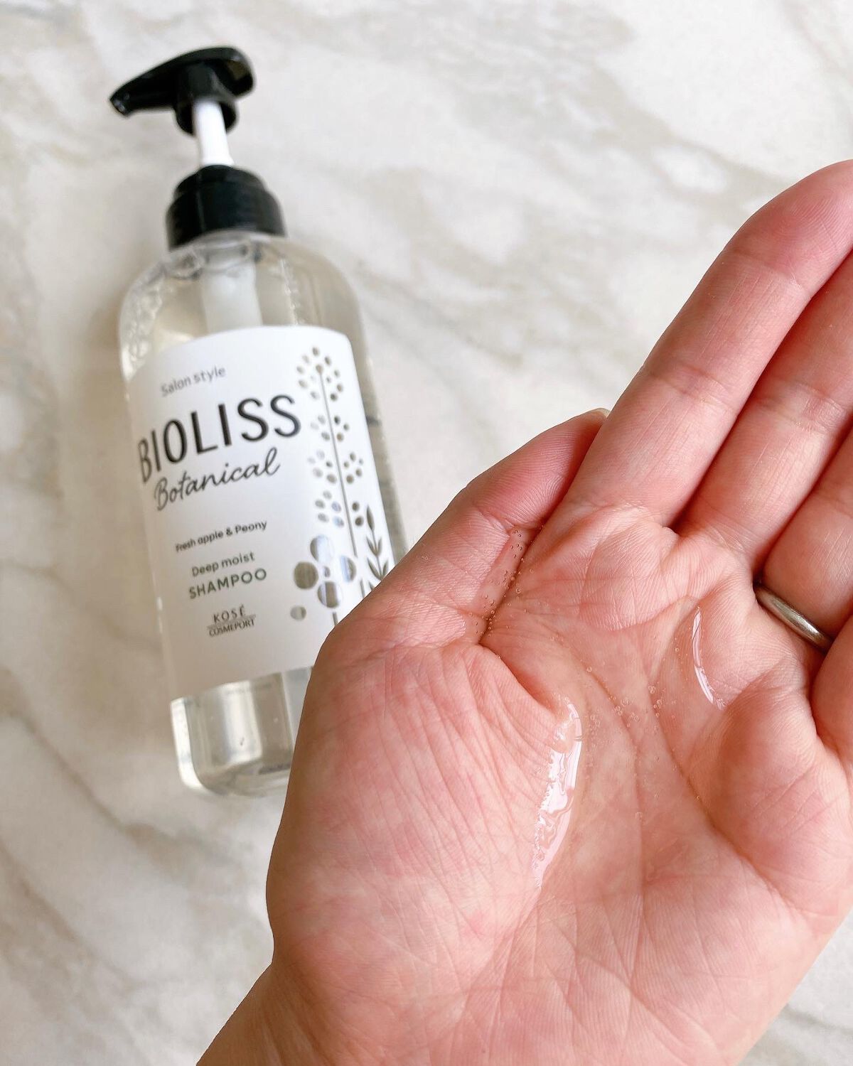 SSビオリス ボタニカル シャンプー/ヘアコンディショナー(ディープモイスト)/SSビオリス/市販シャンプーを使ったクチコミ(2枚目)