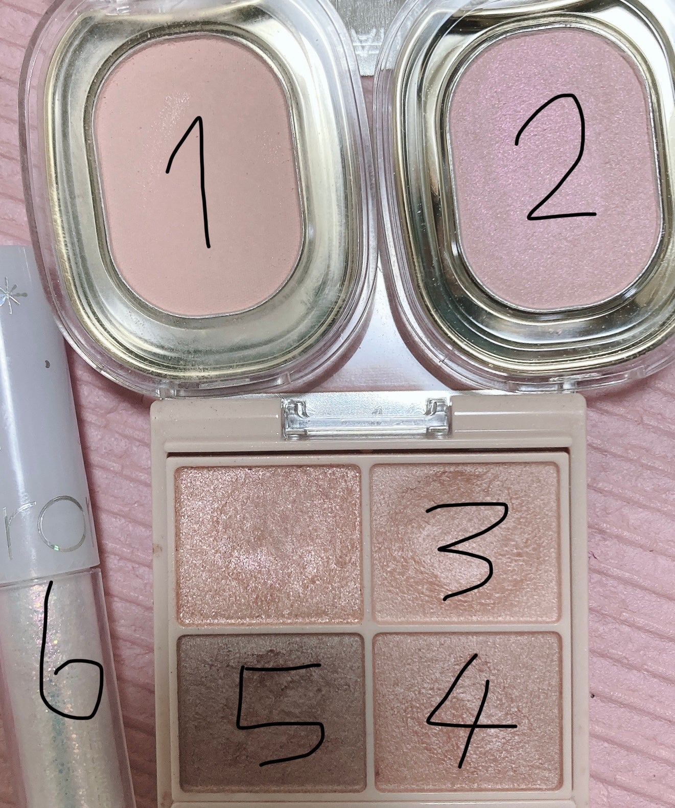 リキッド グリッター シャドウ/rom&nd/グリッターを使ったクチコミ(2枚目)