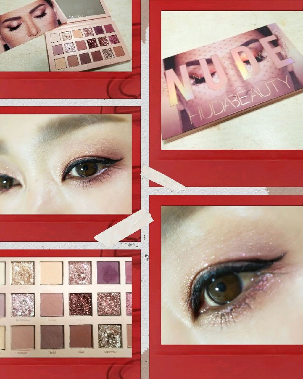 The New Nude Palette/Huda Beauty/アイシャドウパレットを使ったクチコミ（1枚目）