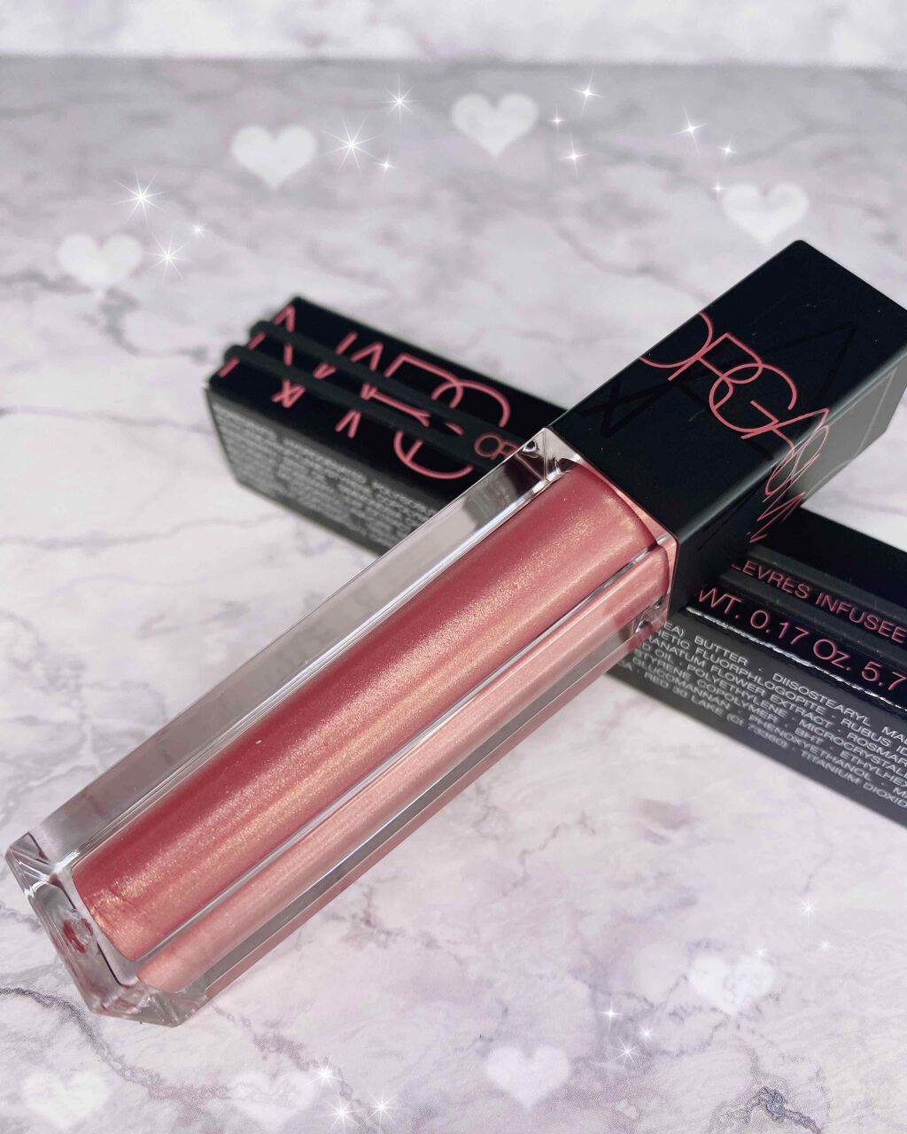 オイルインフューズド リップティント/NARS/リップティントを使ったクチコミ(1枚目)