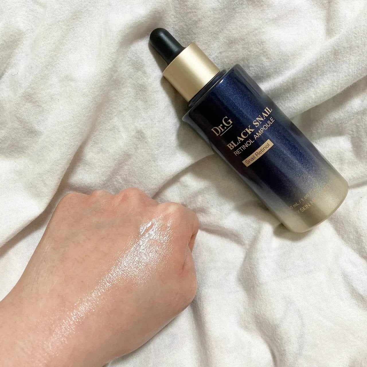 ブラックスネイルレチノールセラム/Dr.G/美容液を使ったクチコミ(4枚目)