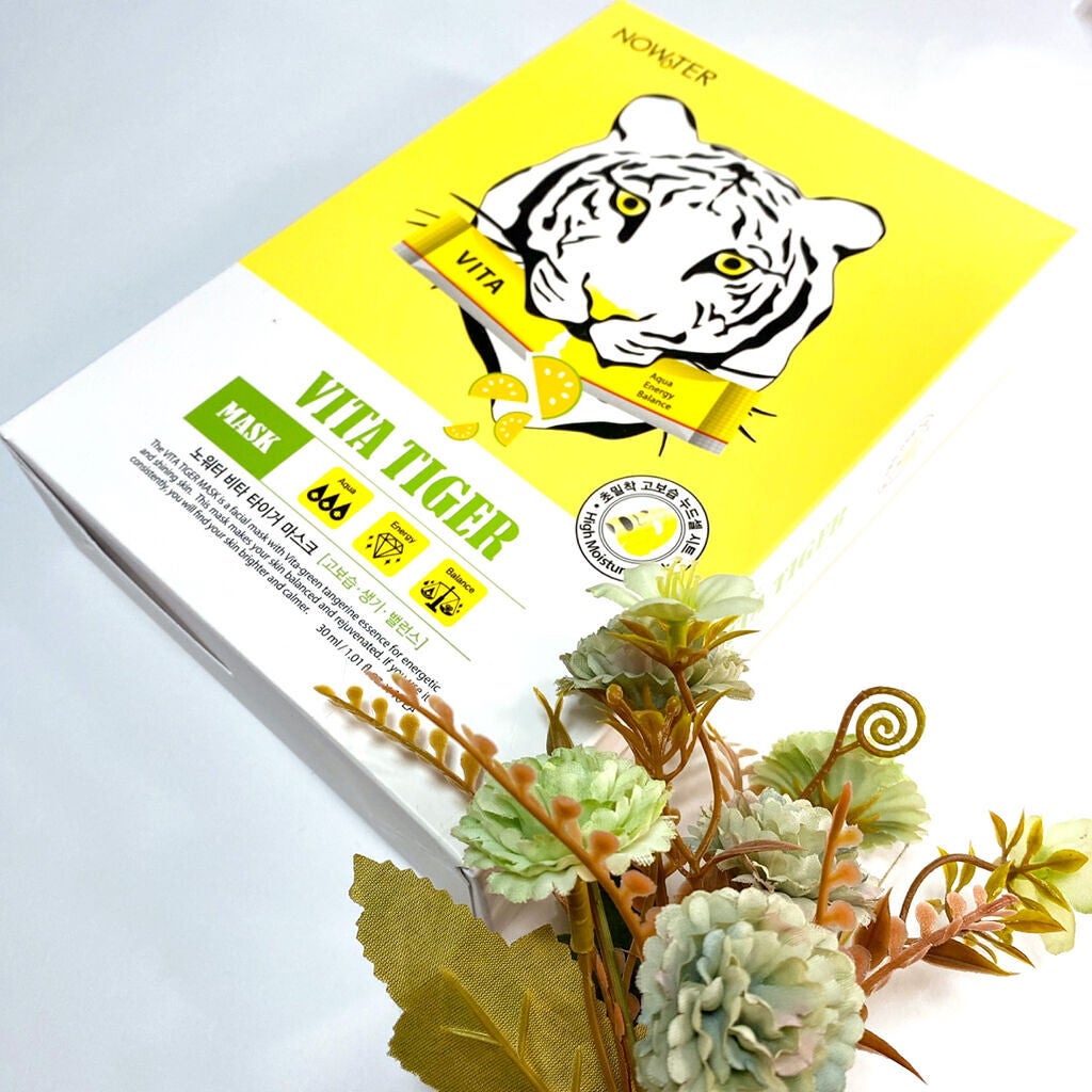 ビタタイガーマスク/NOWATER/シートマスク・パックを使ったクチコミ(10枚目)