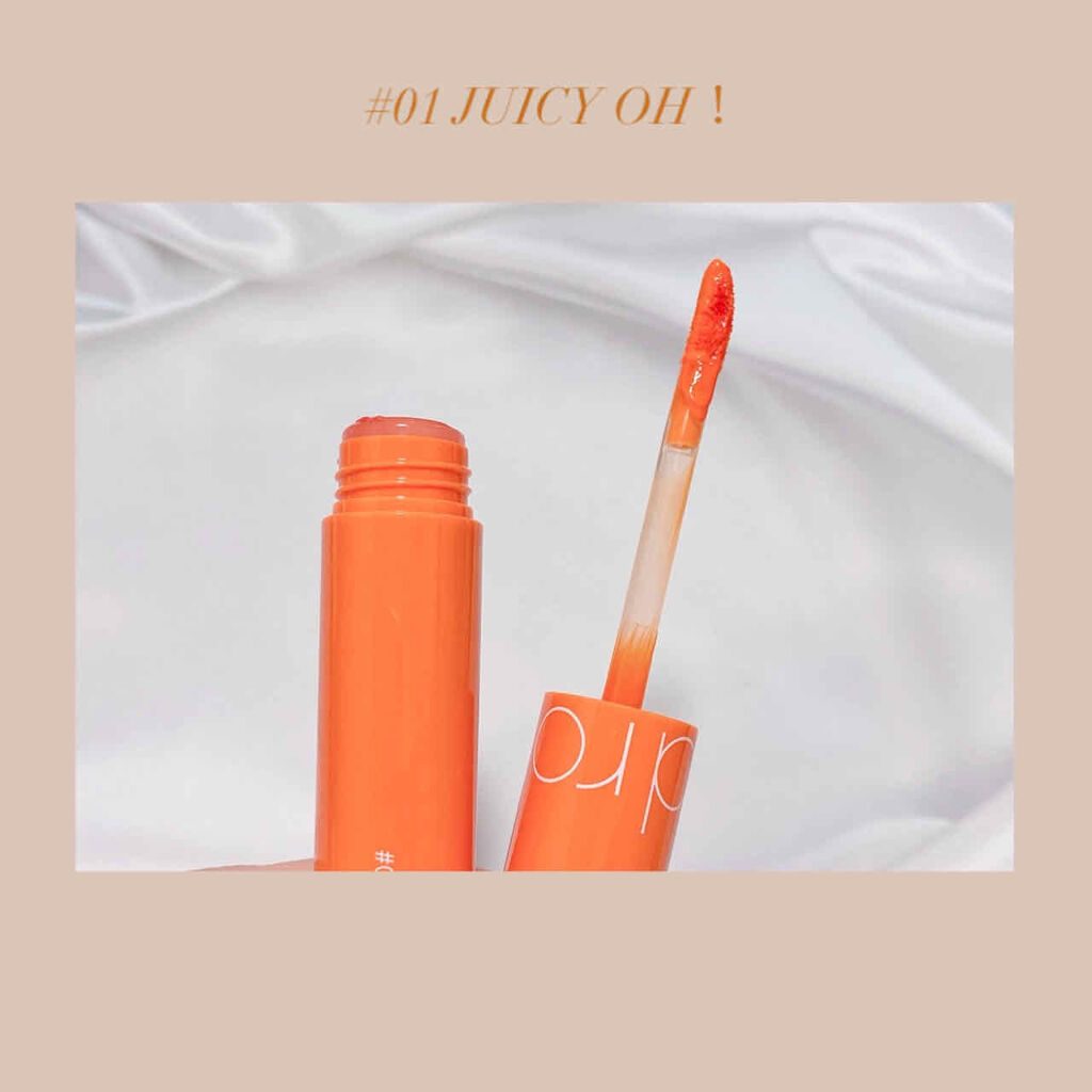 ジューシーラスティングティント/rom&nd/リップティント by B l a i  r 