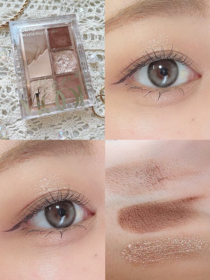 ごんす@YouTube始めました on LIPS 「《夏ミュートvs秋ミュート》アイメイクに合わせてカラコンを選ぶ..」(7枚目)