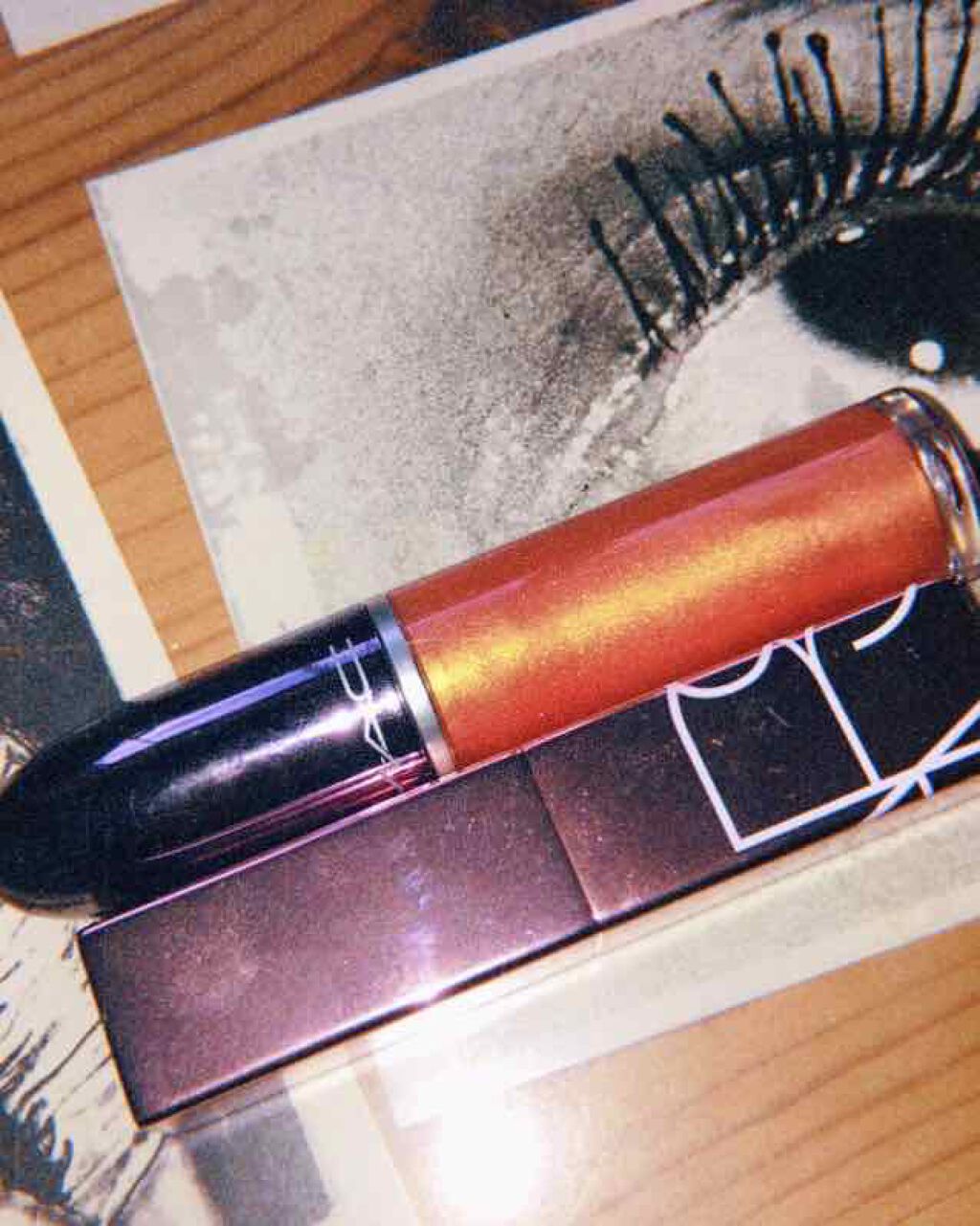 グランドイリュージョン リキッド リップカラー/M・A・C/リップグロスを使ったクチコミ(1枚目)