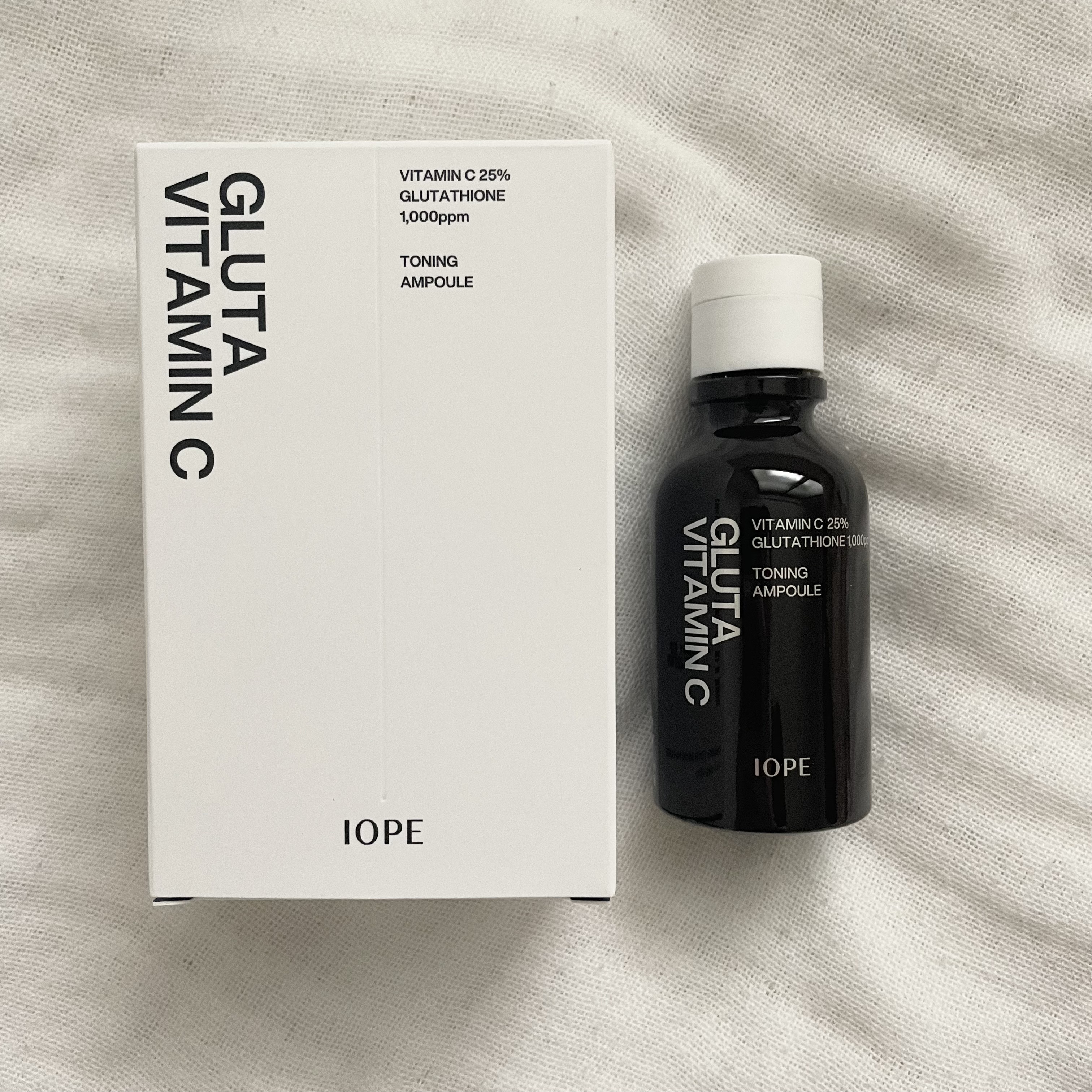グルタ ビタミンC トーニング アンプル/IOPE/美容液を使ったクチコミ（1枚目）