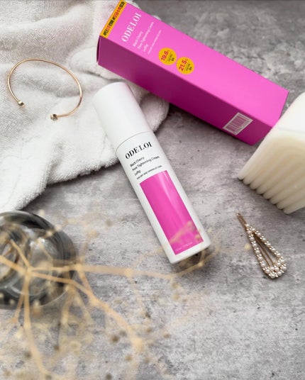 ブラックチェリー 毛穴引き締めクリーム ロフディ/ODELOI/フェイスクリームを使ったクチコミ(4枚目)