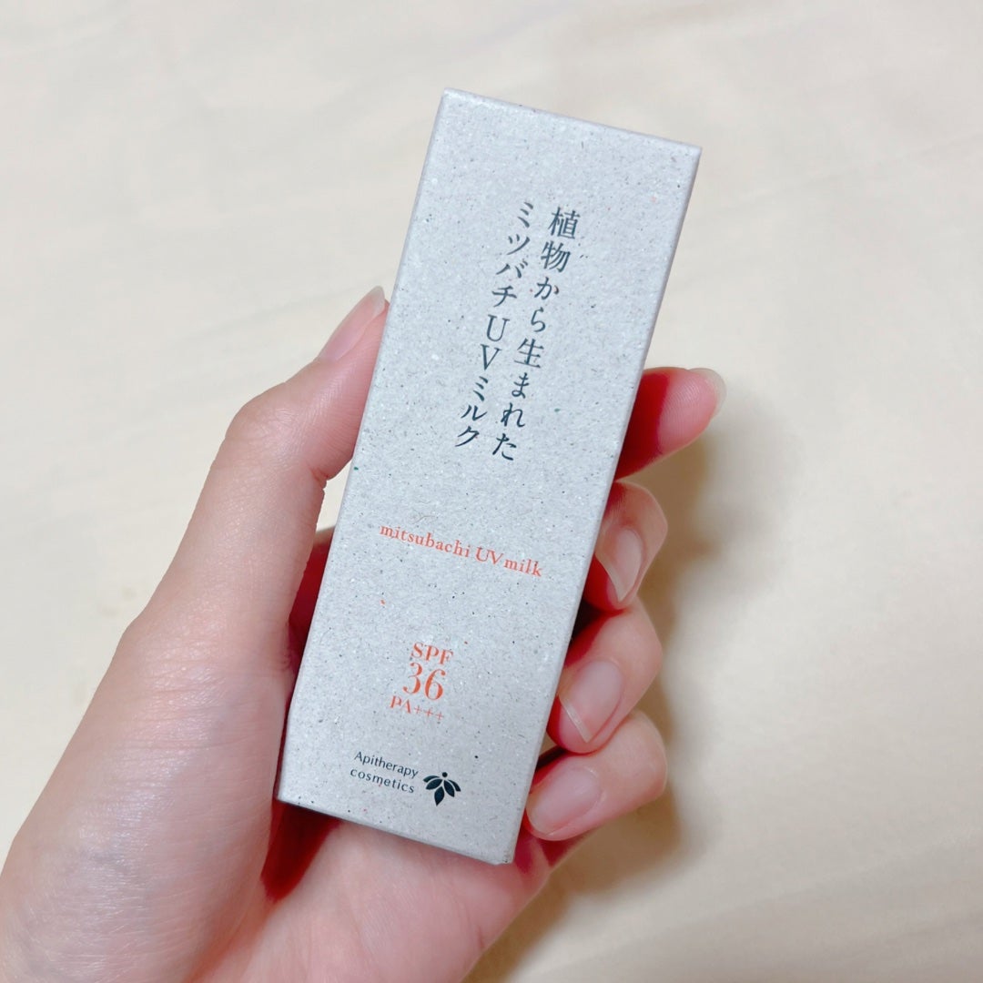 植物から生まれたミツバチUVミルク/アピセラピーコスメティクス/日焼け止めミルクを使ったクチコミ(2枚目)