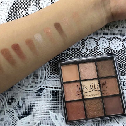 UR GLAM BLOOMING EYE COLOR PALETTE/U R GLAM/アイシャドウパレットを使ったクチコミ(2枚目)
