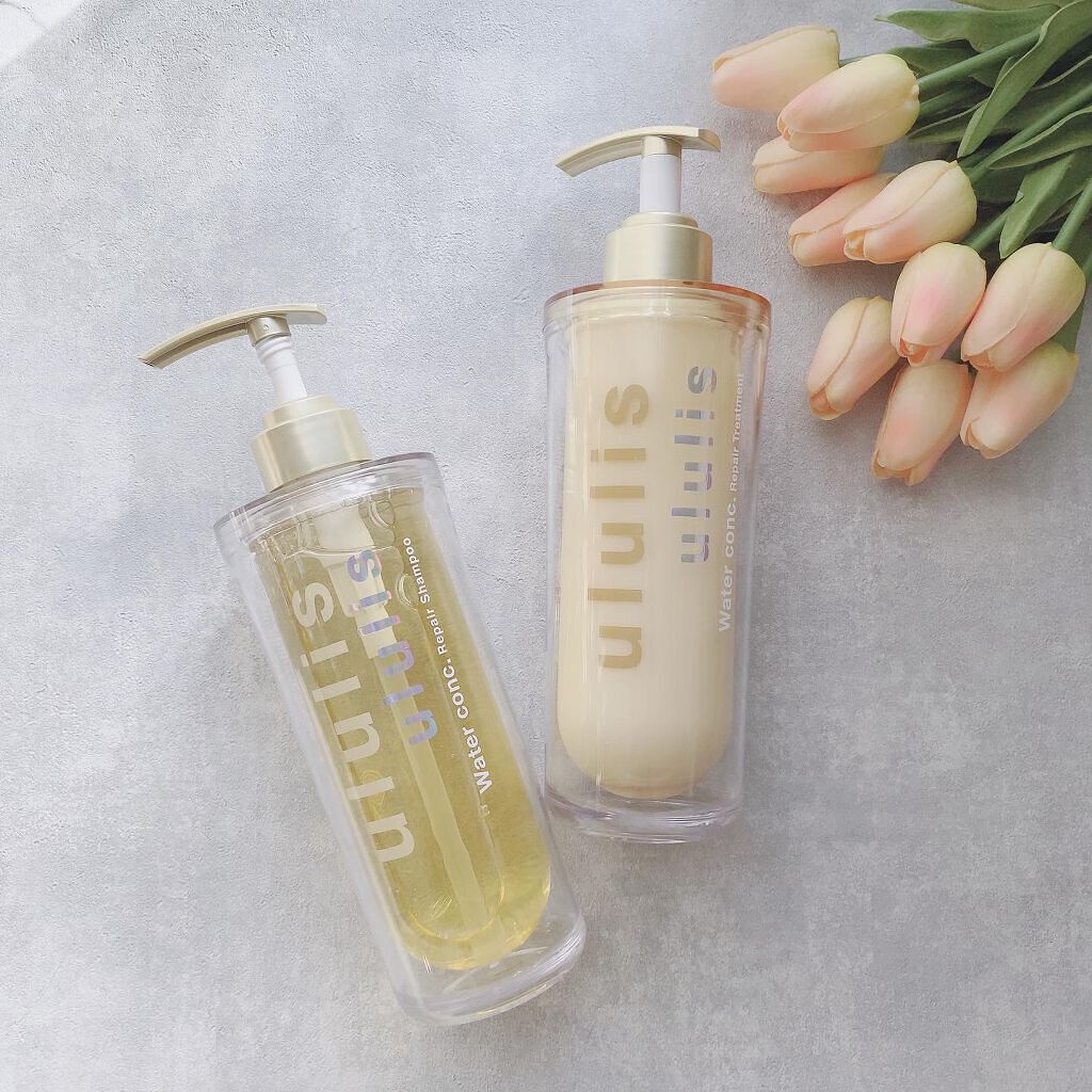 ウォーターコンク リペアシャンプー/ヘアトリートメント/ululis/シャンプー・コンディショナーを使ったクチコミ(2枚目)