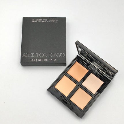 スキンリフレクト フレッシュ コンシーラー/ADDICTION/パレットコンシーラーを使ったクチコミ(1枚目)