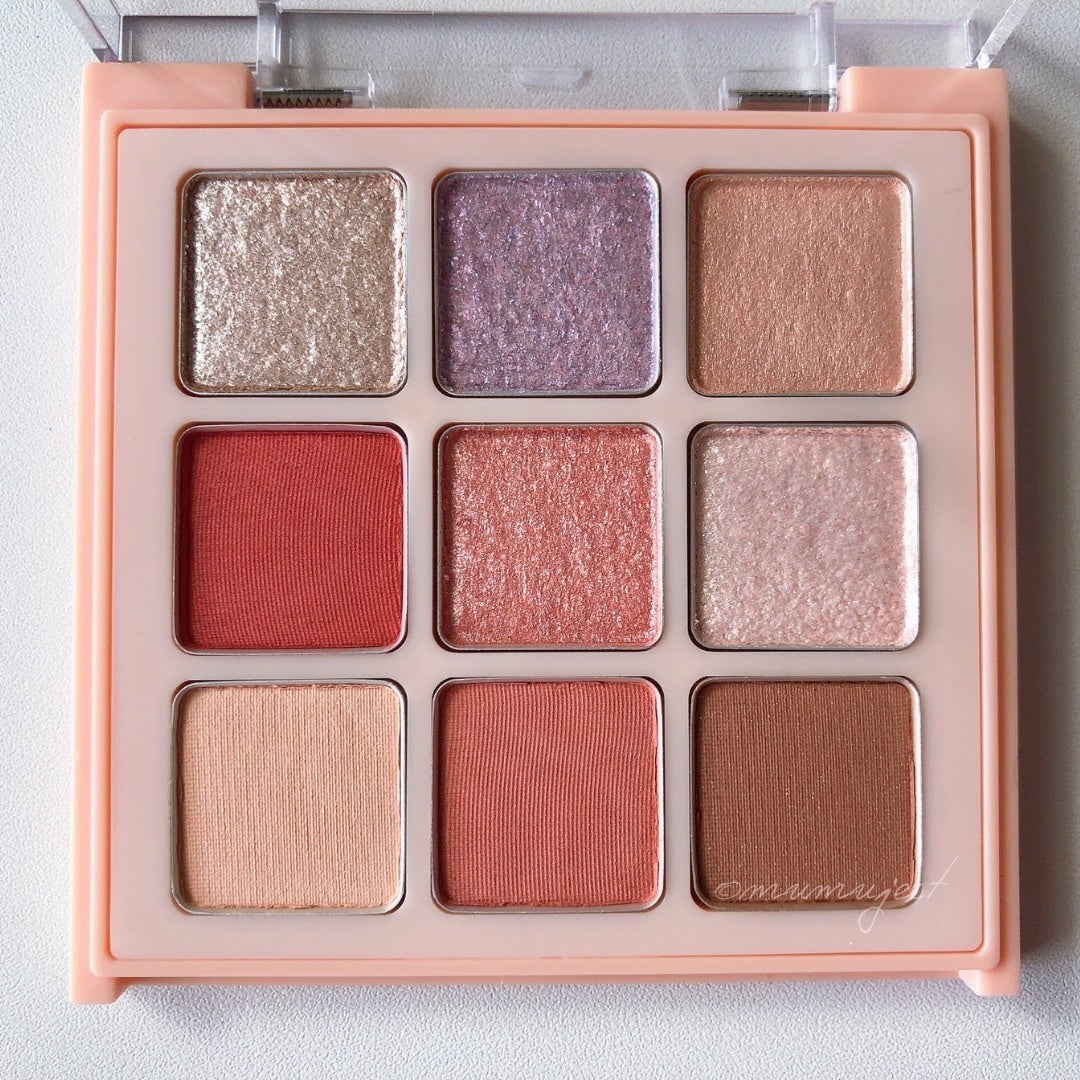 マテリアルカラーパレット/leur charme/アイシャドウパレットを使ったクチコミ(2枚目)