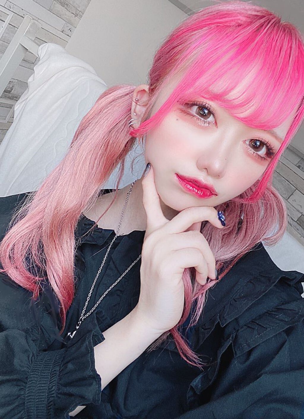 クオルシア カラーシャンプー ピンク/クオルシア/市販シャンプーを使ったクチコミ（2枚目）