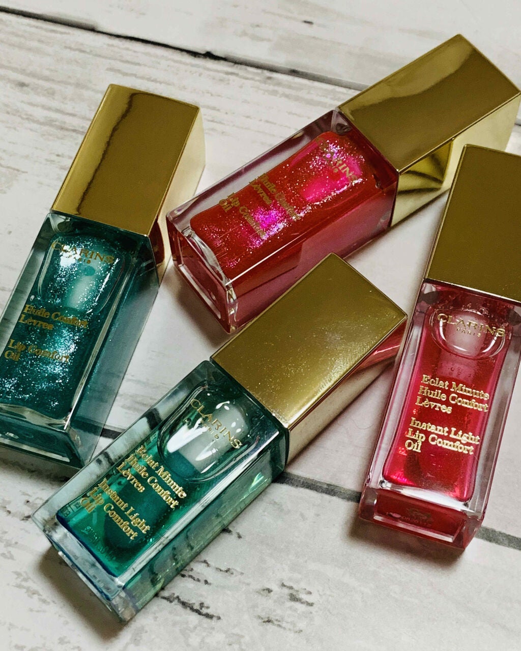 コンフォート リップオイル /CLARINS/リップグロスを使ったクチコミ(1枚目)