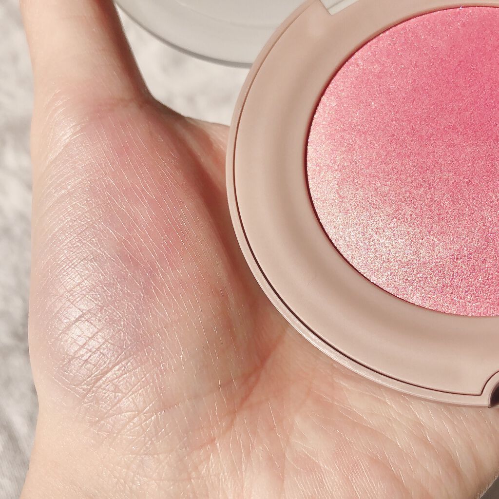 トゥルーディメンショングロウチーク/hince/パウダーチークを使ったクチコミ（3枚目）