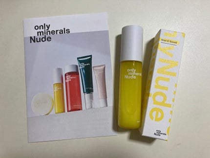 Nude ファーストCブースト/ONLY MINERALS/美容液を使ったクチコミ(1枚目)